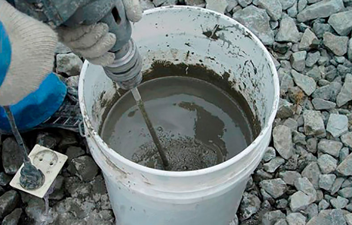 Основание для бетона цементный раствор пропускает воду